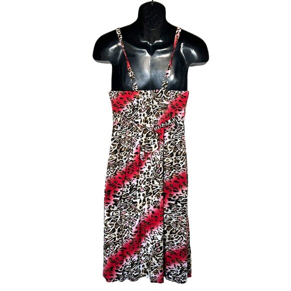 Womens v--neck Magic  Multicolor  Maxi Dress Sz M - Picture 7 of 12